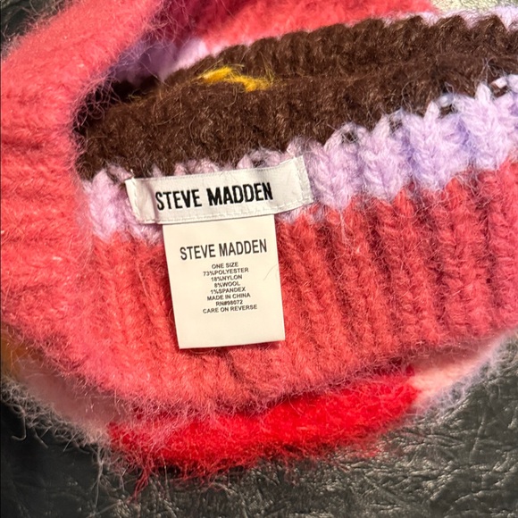 Colorful Striped Knit Beanie - Picture 4 of 4